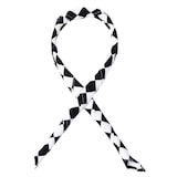 thumbnail of Whites halsdoek zwart-wit geruit