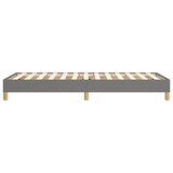 thumbnail of vidaXL Bedframe zonder matras 90x200 cm stof donkergrijs