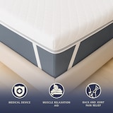 thumbnail of Topper Matrimoniale 180x200 | Memory 9 Zone | 7 cm | Sfoderabile | Made in Italy