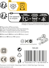 thumbnail of Paulmann LED Pendelleuchte Touchless Sensor Aptare 2700K dimmbar 2x2280lm 2x16,5W Schwarz gebürstet 76989