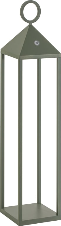 PICNIC Tragbare LED-Tischleuchte 2,2 W IP54 2700 K CRI85 67 cm – Grün – Rossini Group – Design aus Aluminiumdruckguss