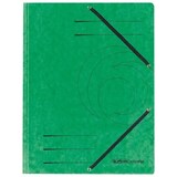 thumbnail of Einschlagmappe mit Gummizug Karton grün