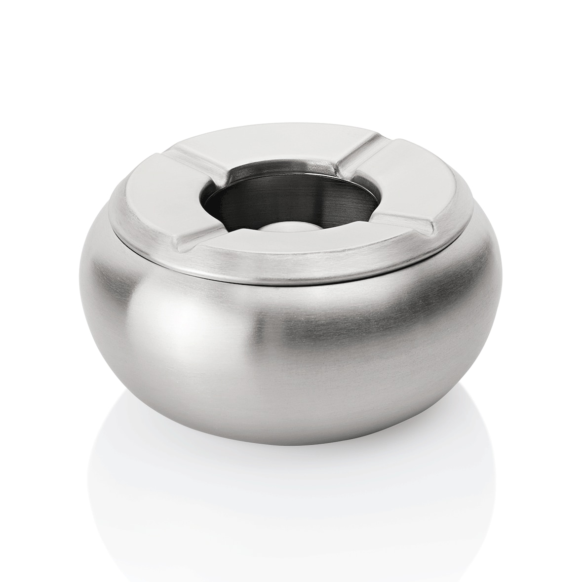 Cendrier anti-vent Ø 14,5 cm inox - Was Germany