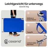 thumbnail of CASARIA® 2er Set Sonnenliege mit Dach Klappbar Gartenliege Wetterfest Liege Blau