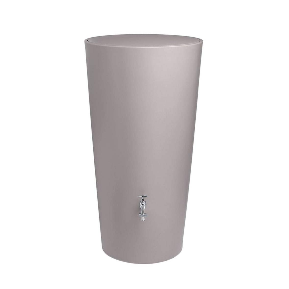 Prosperplast – Regenwasserfass RAINBOWL 210L Farbe Mocca