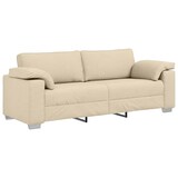 thumbnail of vidaXL Sofa Creme 219 x 80 x 82 cm Stoff