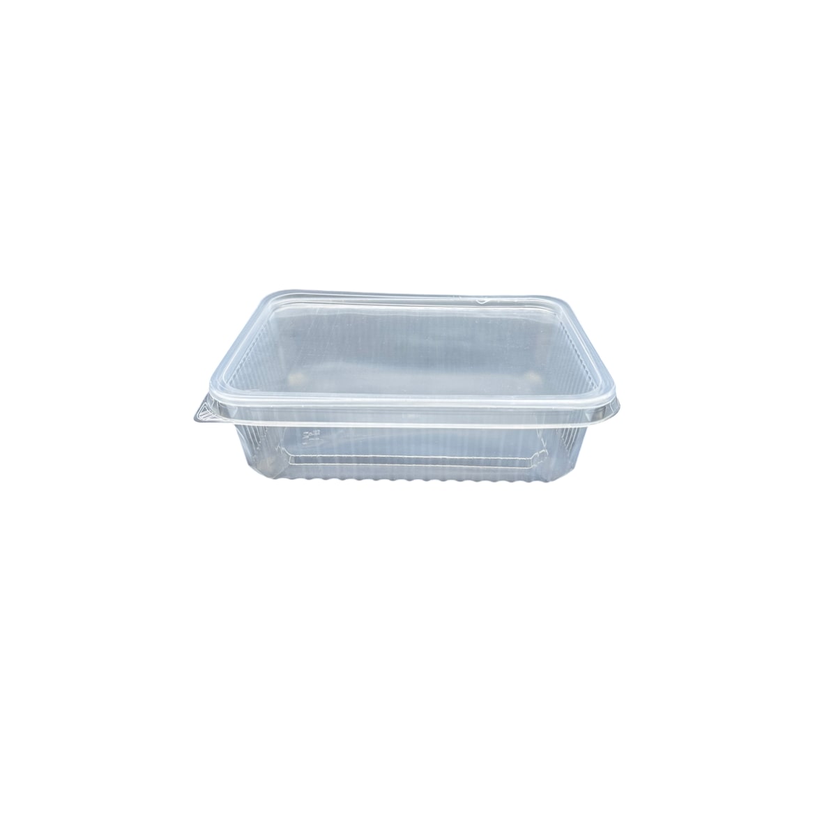Barquette 500 cc en plastique PP micro-ondable avec couvercle séparé par 100
