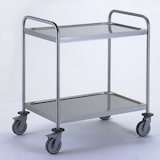 thumbnail of Tournus-serveerwagen met handgrepen en 2 planken van 800 x 530 mm