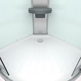 thumbnail of Duschkabine Fertigdusche Dusche Komplettkabine D10-20T1-EC 100x100 cm mit 2K Scheiben Versiegelung