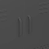 thumbnail of vidaXL Lagerschrank Anthrazit 80x35x101,5 cm Stahl