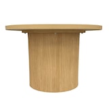 thumbnail of Tavolino rotondo scandinavo 70 cm FSC in legno chiaro