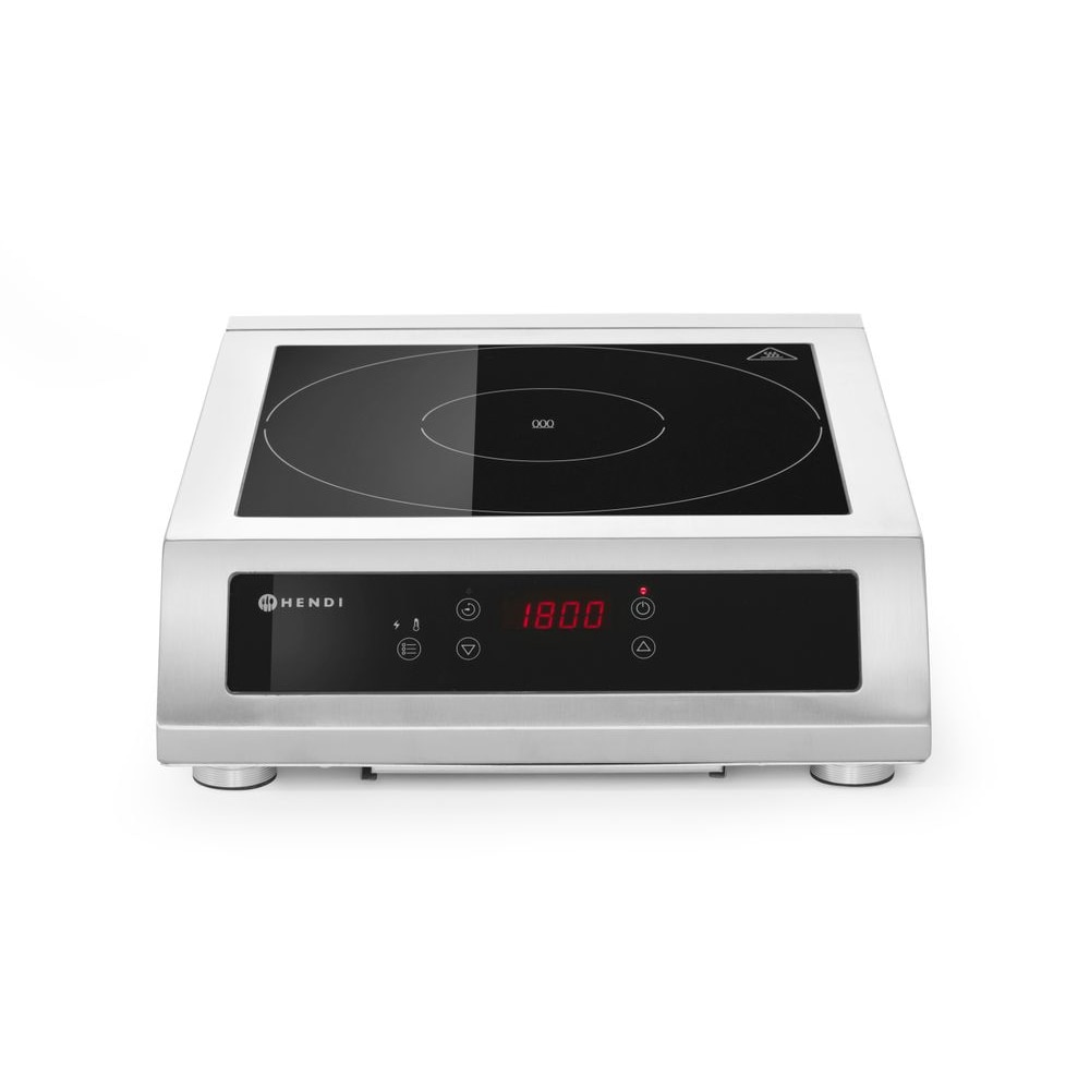 Inductiekookplaat model 3500 D XL, HENDI, Profi Line, 230V/3500W, 390x500x(H)120mm
