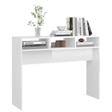 thumbnail of vidaXL Konsolentisch Hochglanz-Weiß 105x30x80 cm Holzwerkstoff