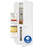 thumbnail of Exquisit Kühl-Gefrierkombination, Kühlschrank mit Gefrierfach, 4-Sterne-Gefrieren, 173 Liter, Alarm-Funktion, KGC5232-60-E-040E weiss