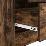 thumbnail of vidaXL Schreibtisch mit Schubladen 2 pcs Geräucherte Eiche
