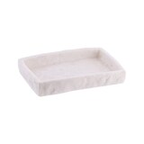 thumbnail of Porte-savon en résine Blanc aspect pierre