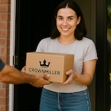 thumbnail of Crownmiller Microfaser Matratzenersatzbezug, Matratzenbezug 100x200 cm für Matratzen von 20 bis 24 cm, 60°C waschbar, 4-seitiger Reißverschluss