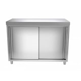 thumbnail of Armario de trabajo profesional de acero inoxidable 120x70cm - Equipementpro