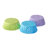 thumbnail of 60 Backförmchen Ø 5 cm · 2,5 cm farbig sortiert "Dots"
