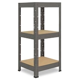 thumbnail of shelfplaza PRO 90x30x30 cm Schwerlastregal in grau mit 3 Böden und 200 kg Traglast pro Boden
