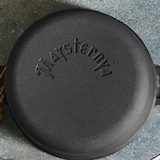 thumbnail of Schmortopf aus Gusseisen – 6 Liter – Kochen im Freien – Grillpfanne aus Gusseisen – Schwarz