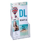 thumbnail of Exacompta 73058D 10x folderhouder tafelmodel met 1 vak voor formaat DL, transparant