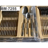 thumbnail of Hochwertiges Besteck Set 72-teilig Koffer Gold 12 Personen Edelstahl 18/10