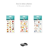 thumbnail of Maildor Cooky, 8 Stickerbogen 7,5x12cm, Sortiment Weihnachten 2 - Mehrfarbig CY103C