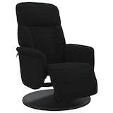 thumbnail of vidaXL Relaxsessel mit Fußteil Schwarz Samt