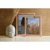 thumbnail of Bi-Office Marco de Fotos Flotante - 13x18cm - Marco de Fotos Acrílico Doble, Marco de Pino PEFC