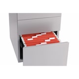 thumbnail of BISLEY Note Rollcontainer mit 2 Schüben aus Metall abschließbar in schwarz - Bürocontainer mit Universalschublade & Hängeregistratur, Container mit