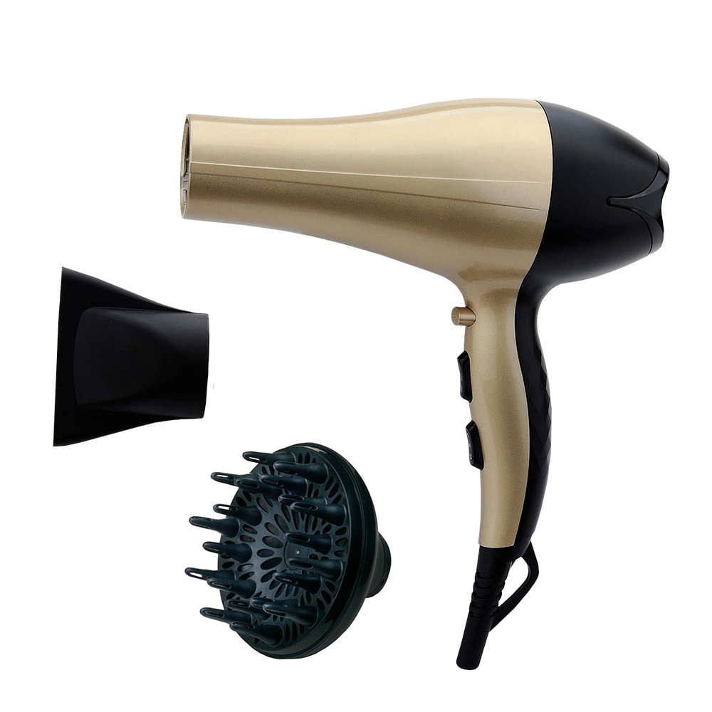 EDM - Haartrockner mit Ionendiffusor 1900-2300W 9X22,5X28Cm Edm