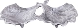 thumbnail of Dekoschale Schale Masterbox 18-teilig Aluminium Ginkgo 2 Blatt Blattschale : silber