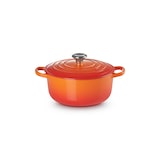 thumbnail of Le Creuset Signature Roaster round 20cm oven red (21177200902430)