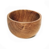 thumbnail of Bazar Bizar Teakhouten Zoutschaaltje 6x6x4 cm Naturel