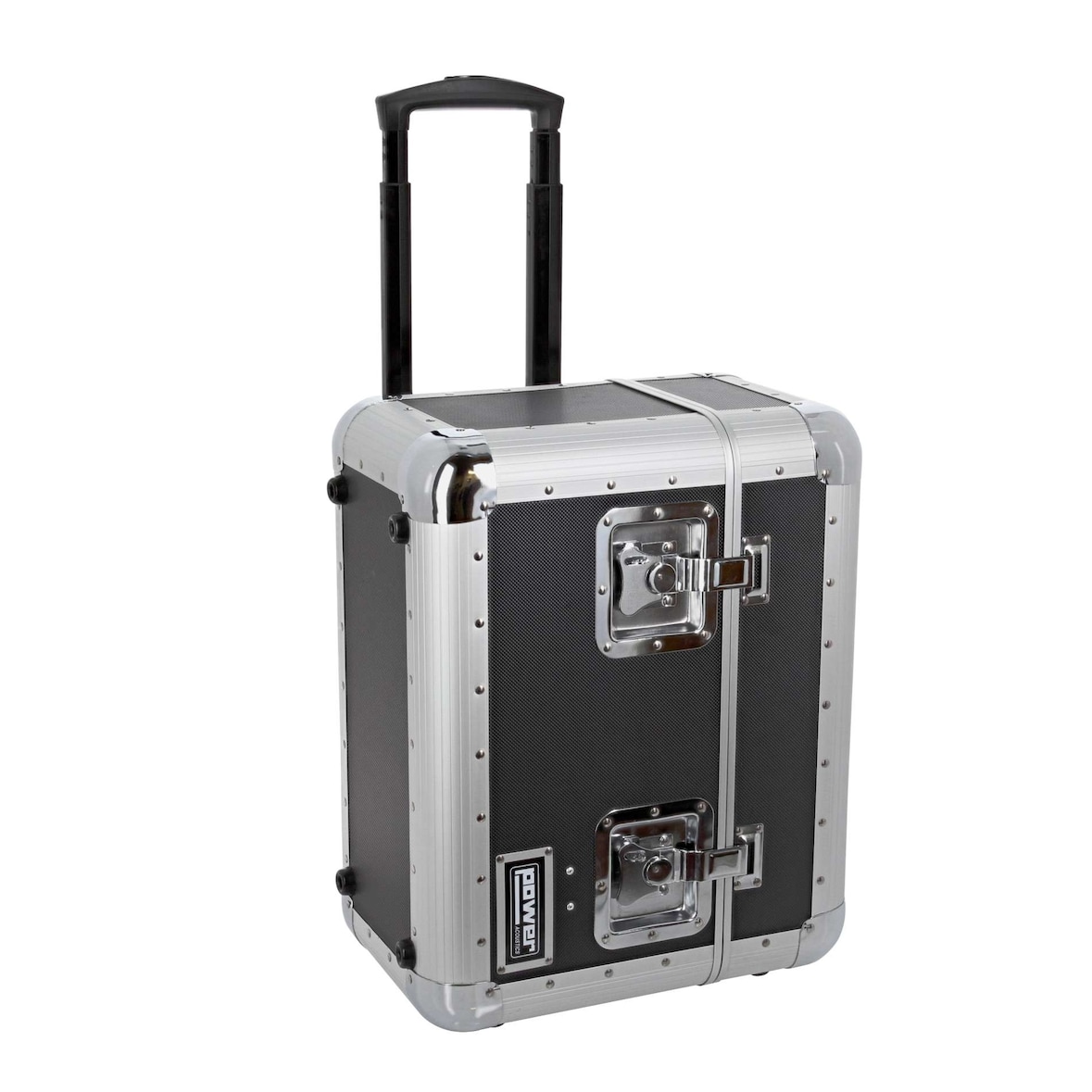 Valise de rangement avec trolley pour 70 vinyles power acoustics - fli
