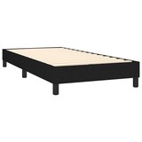 thumbnail of vidaXL Boxspringbett mit Matratze & LED Schwarz 100x200 cm Stoff