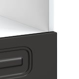 thumbnail of vidaXL Herdumbauschrank Kalmar Schwarz Holzwerkstoff