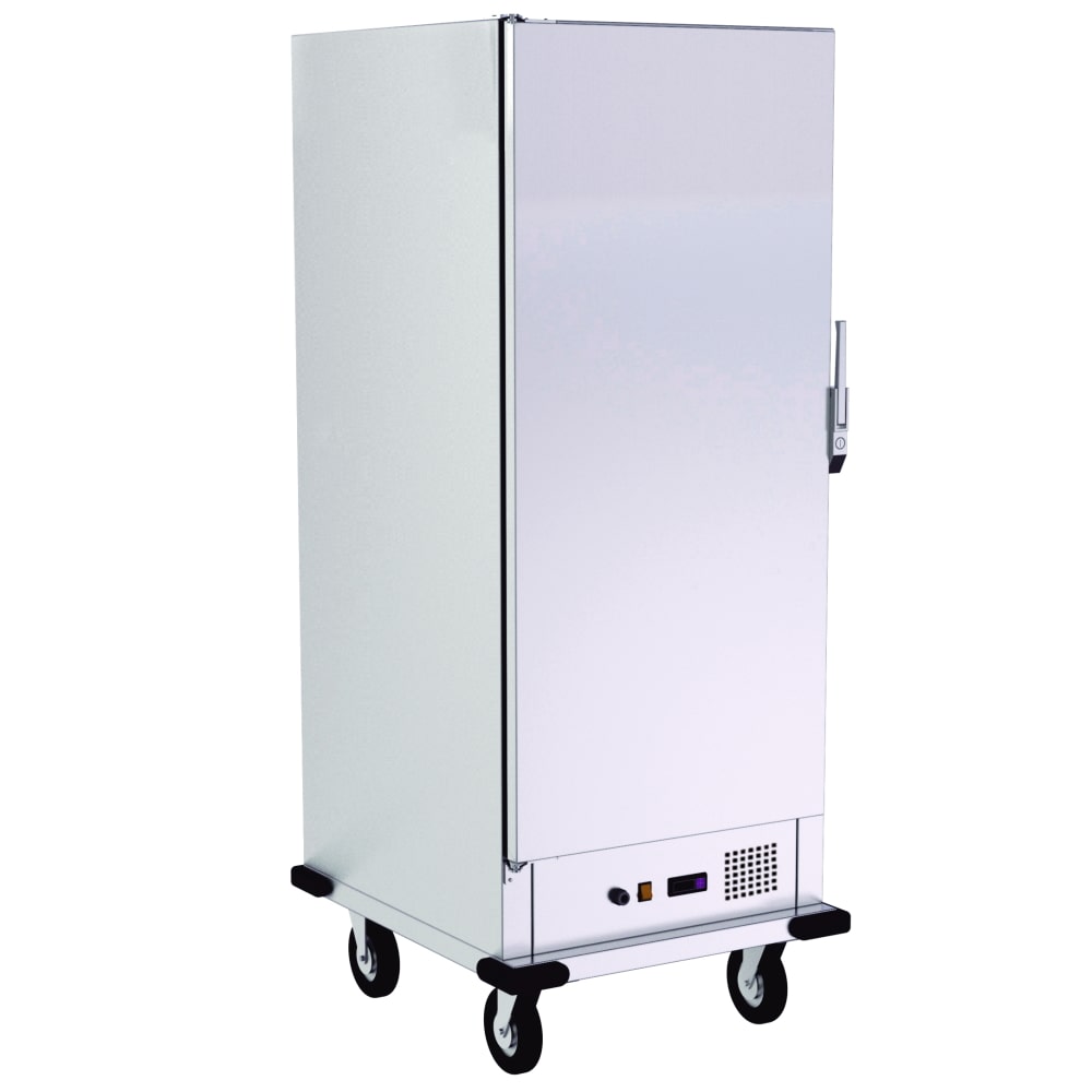 EURAST - Elektrische geventileerde warmhoudbakwagen vochtig 17 gn 2/1 of 34 gn 1/1 - 700x805x1740 mm - 3000 W 230/1V - 61100041