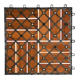 thumbnail of Deuba 11 STÜCK  ~ 1m² - Holzfliese aus Akazie - 30x30cm Mosaik