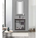 thumbnail of Oreste Luchetta Mobile bagno ELLOS B GREY-BLACK 60 in MDF finitura Larice Grigio L.60 x P.46 x H.50 cm