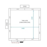 thumbnail of Kühl Und Frierzelle 2560X2560X2200