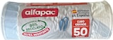 thumbnail of Alfapac - Müllbeutel 50L 68x75cm mit Selbstverschluss, 6 Rollen x 15 Stück (80% Recycelt)