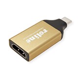 thumbnail of ROLINE GOLD Adapter USB Typ C - HDMI, ST/BU