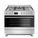 thumbnail of Gasline Gourmet GAG90GOXEL – 90cm Gasstandherd mit 5 Hochleistungsbrennern, Elektro-Backofen Erdgas 20mBar LPG 50mBar