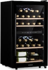 thumbnail of Klarstein Barossa 34 Duo Weinkühlschrank 34 Fl 80 Ltr 2 Zonen Touch-Steuerung Schwarz