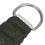 thumbnail of Voile d'ombrage 160 g/m² anthracite 3x6 m PEHD Modèle Outdoor Tau