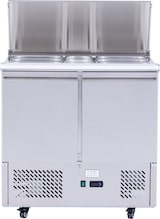 thumbnail of ICE-A-COOL 2 türige Saladette mit Schiebedeckel, Kapazität 300 L, automatische Abtaufunktion