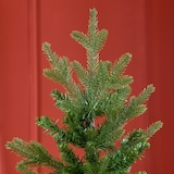 thumbnail of HOMCOM Árbol de Navidad Artificial 180 cm Ignífugo con 1443 Ramas Hojas de PVC Base Plegable y Soporte Metálico Decoración Navideña para Interiores