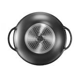 thumbnail of Kopf Wok Mai-Lu (Aluguss, Ø 36 cm, Induktion, ILAG Antihaftbeschichtung, inkl. Glasdeckel und Zubehör) schwarz